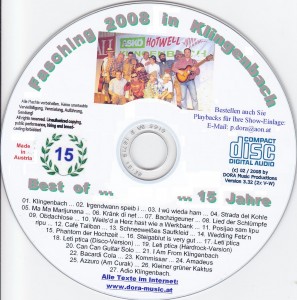 CD Fasching 2008 CD