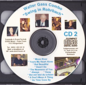 CD Walter Gass Combo CD